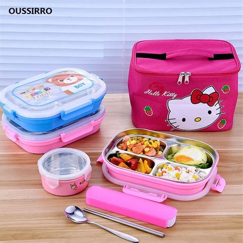 hello kitty bento box stainless steel|cute bento box hello kitty.